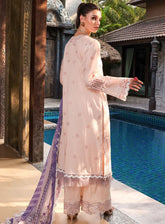 Tabeer Luxury Embroidered Lawn 3 Piece Unstitched Suit TBR24L D-08